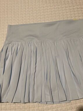 all in motion Light Blue Pleated Skater Skirt